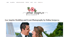 Desktop Screenshot of polinasergeeva.com